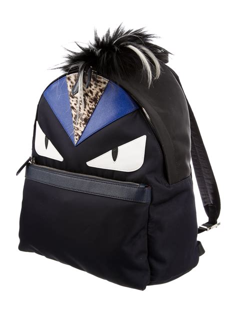 fendi bugs bag poach|fendi bag bugs monster backpack.